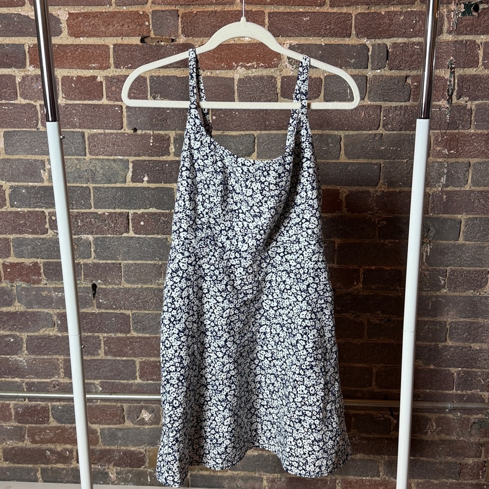 Floral Navy/White Sundress